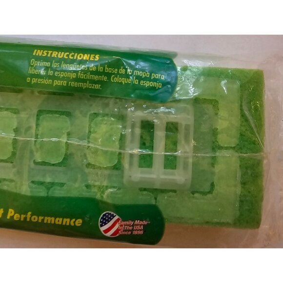 Libman Scrubster Mop Refill Easy Change Super Absorbent Cellulose Surface 1 ct - Picture 7 of 8